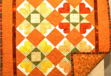 Pumpkin Baby Quilt